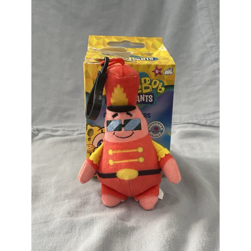 NEW SpongeBob SquarePants Undersea Series- Plush Danglers - Bubble Bowl Patrick